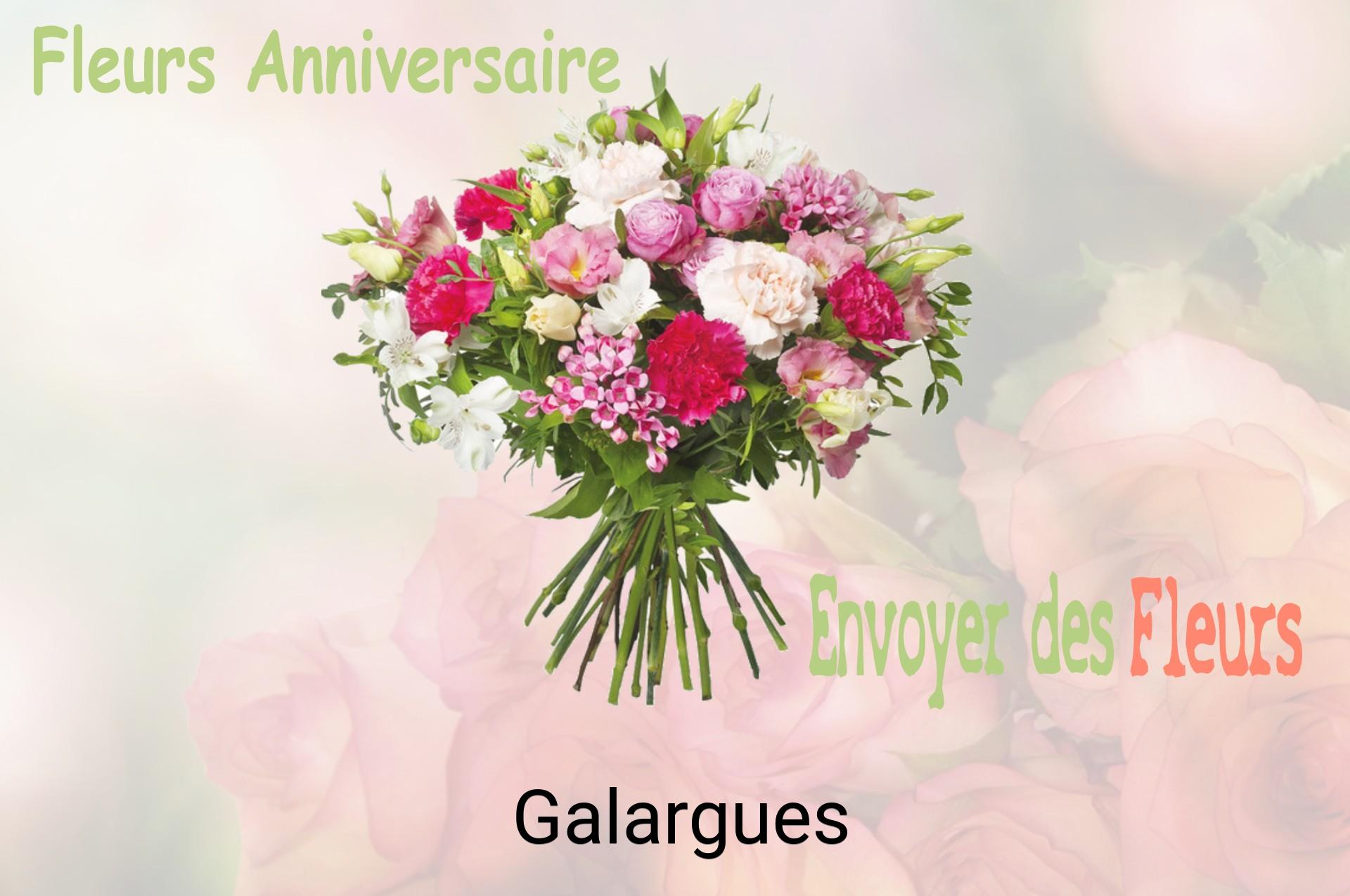 Bouquet de fleurs d’anniversaire livré à Galargues